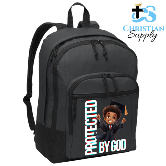 Christian Supply Bookbag for Girls and Boys – Kids Christian Graduate Kids Backpack – Black Backpack for Men and Women with Laptop Sleeve – Teen Girl Boy Bookbag for School, College – Fits 15-inch Laptops