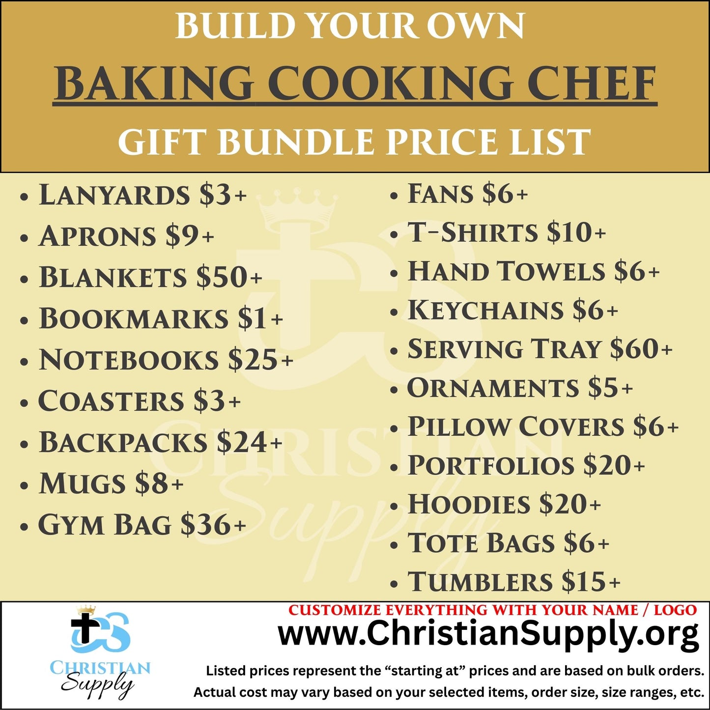 baking and cooking gift bundle | personalized kitchen gifts for chefs and culinary creators