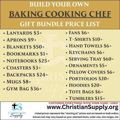 Baking and Cooking Gift Bundle | Personalized Kitchen Gifts for Chefs and Culinary Creators