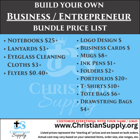 Business & Entrepreneur Gift Bundle | Personalized Marketing Tools and Custom Brand Accessories