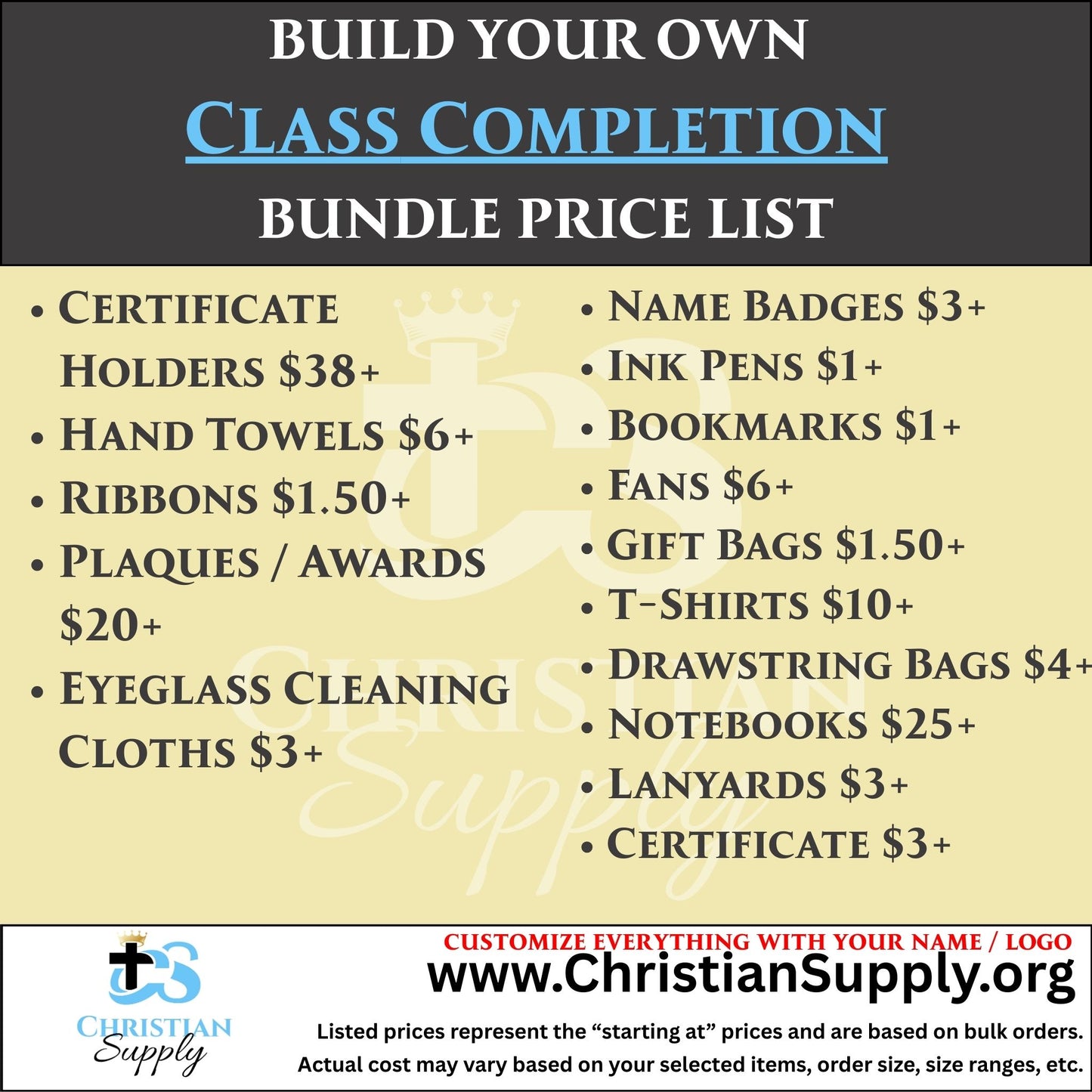 class completion gift bundle | custom awards, certificates & keepsakes for end-of-class celebrations