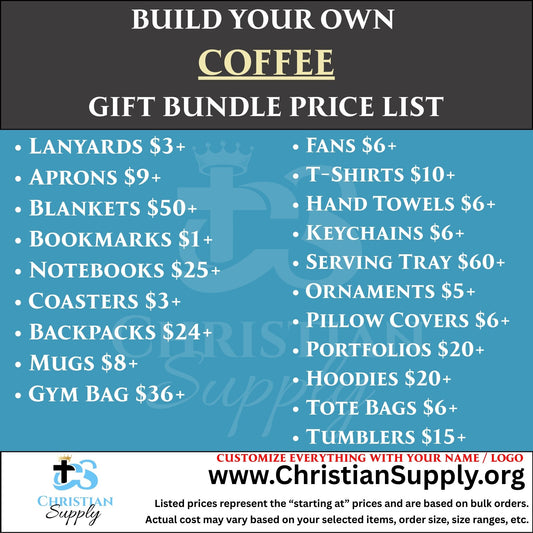 Coffee Lover Gift Bundle | Personalized Mugs, Apparel, and Cozy Gifts for Caffeine Enthusiasts