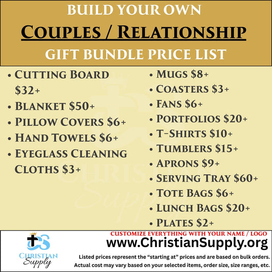 Couples Gift Bundle | Custom Romantic Gifts for Anniversaries or Just Because