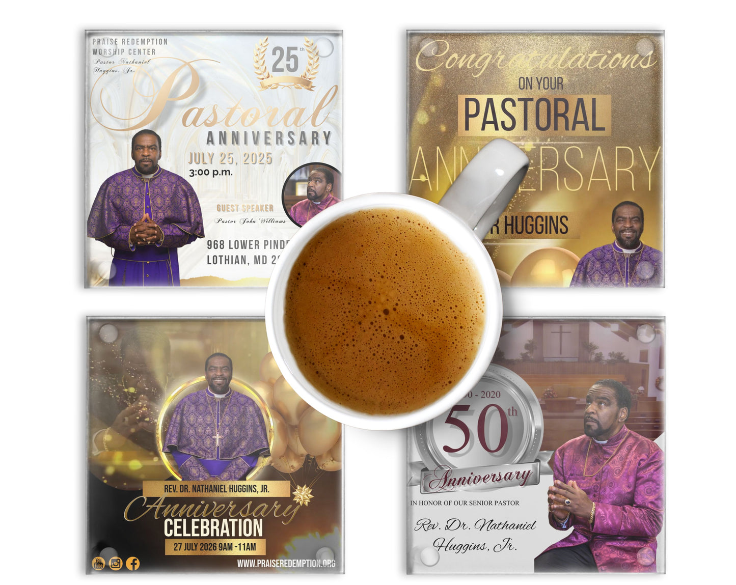 custom pastor’s anniversary gift bundle | personalized appreciation gifts for ministry milestones and church leadership celebrations