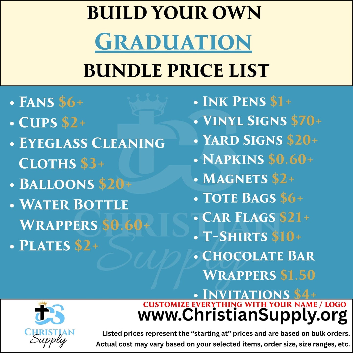 graduation gift bundle | custom favors, apparel & accessories for celebrating your graduate