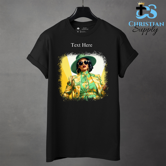 Lady in Green 2 Apparel - Christian Supply
