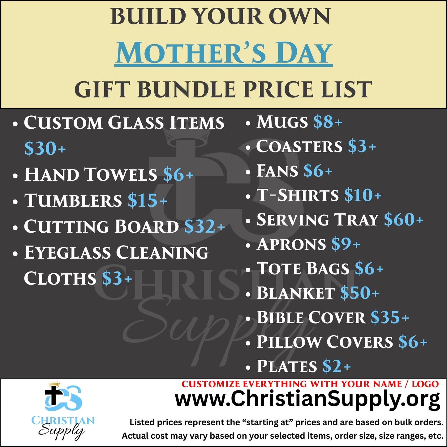 custom mother’s day gift bundle | personalized christian keepsakes and comfort gifts for moms and mother figures