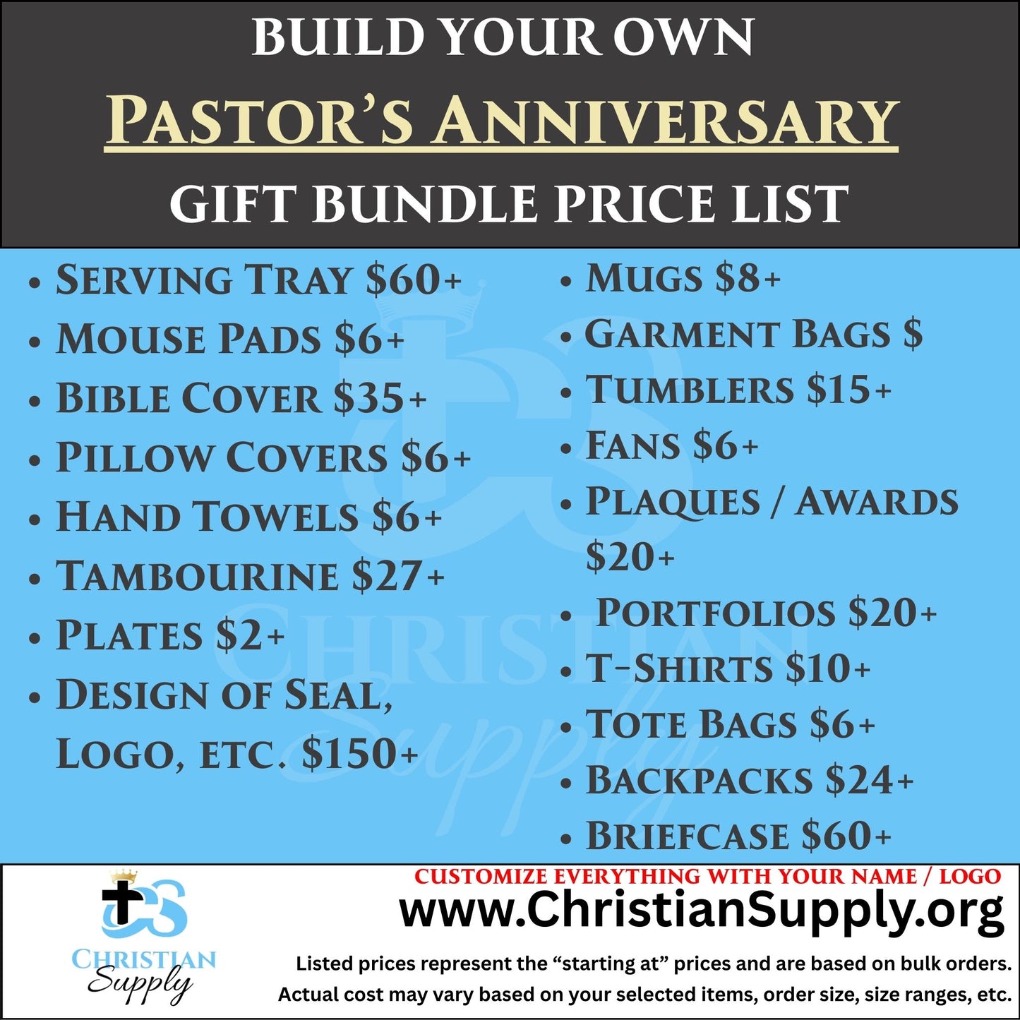 custom pastor’s anniversary gift bundle | personalized appreciation gifts for ministry milestones and church leadership celebrations