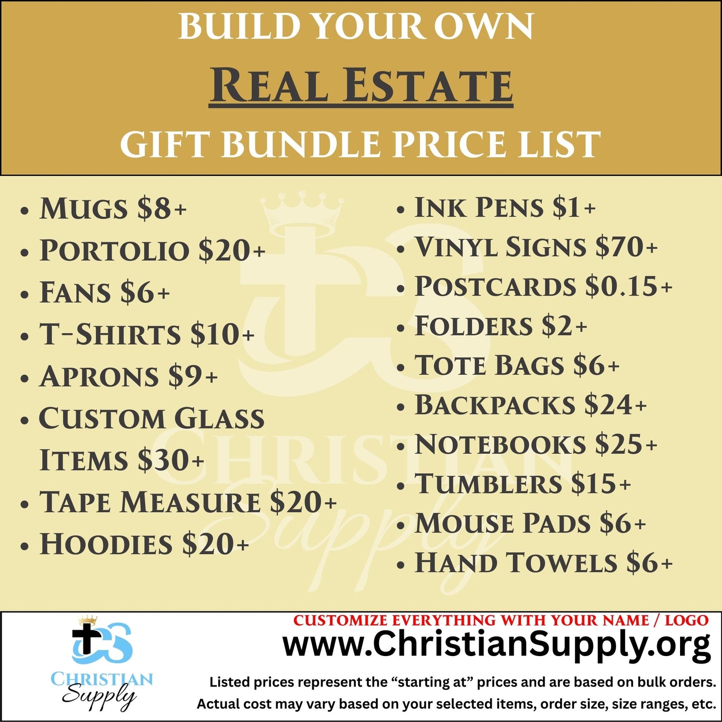 real estate gift bundle | custom branded client and agent gifts for closings and events