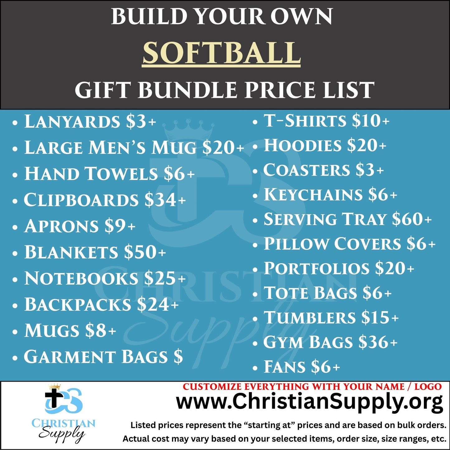 softball gift bundle | personalized apparel and custom keepsakes for players and teams