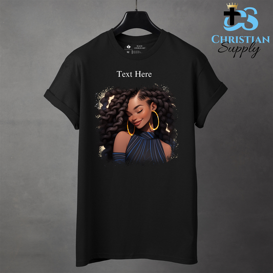 Sophisticated Woman with Braids Apparel - Christian Supply