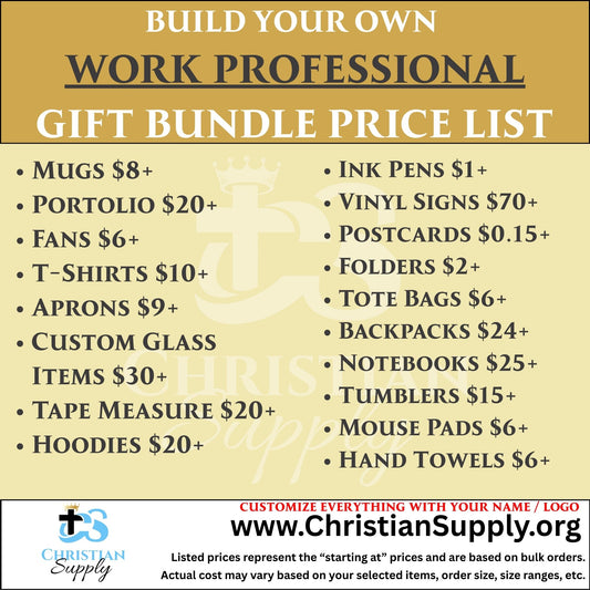 Work Professional Gift Bundle | Personalized Office and Appreciation Gifts for Colleagues and Clients