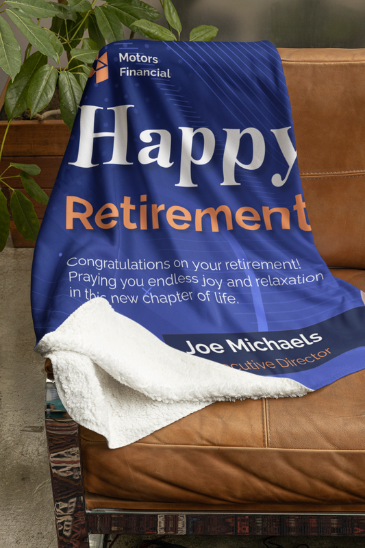 Custom Retirement Gift Bundle | Personalized Keepsake and Comfort Set for Retirees