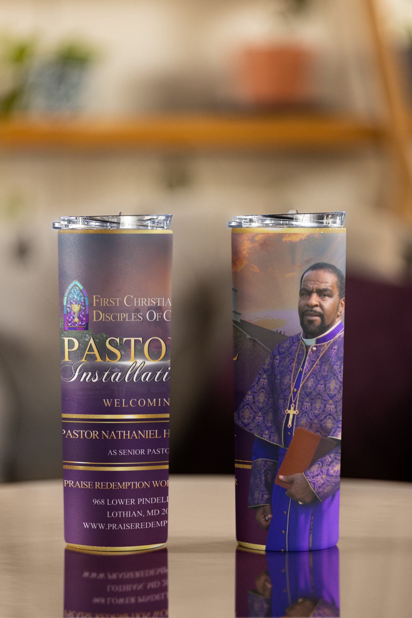 custom newly ordained or installed gift bundle | personalized ministry gifts for new pastors and church leaders