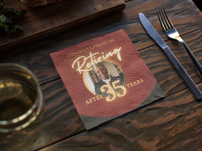 Custom Retirement Party Bundle | Personalized Gifts, Décor, and Keepsakes for Retirement Celebrations