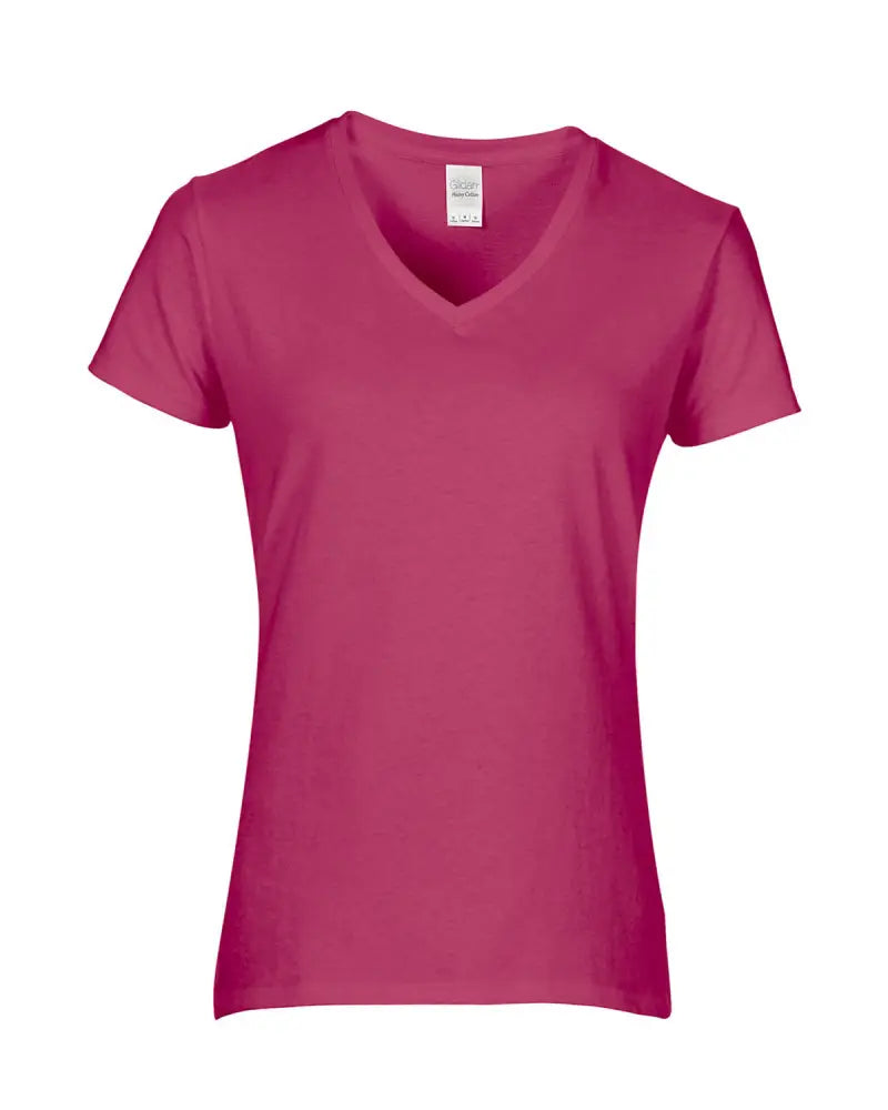 v-neck t-shirts - pink / s